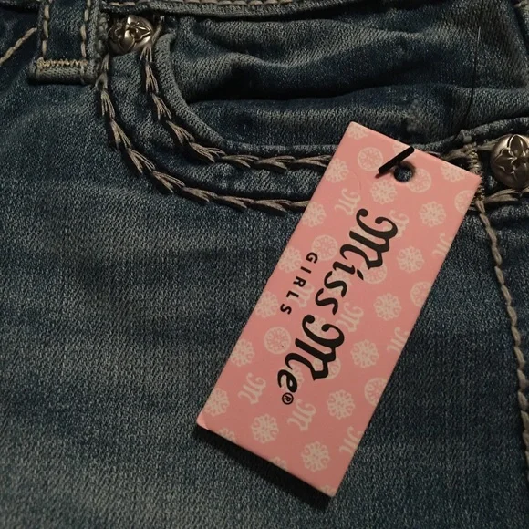 Miss Me girls bermuda shorts beautiful embellished pockets - Picture 10 of 11